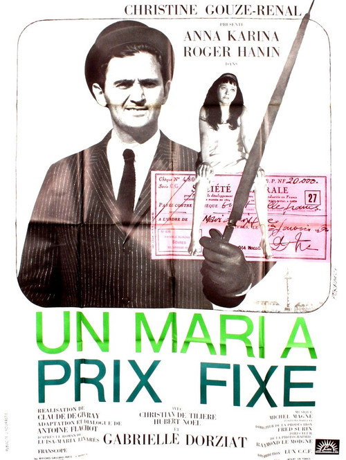 Movie poster for Husband for Sale (1965)