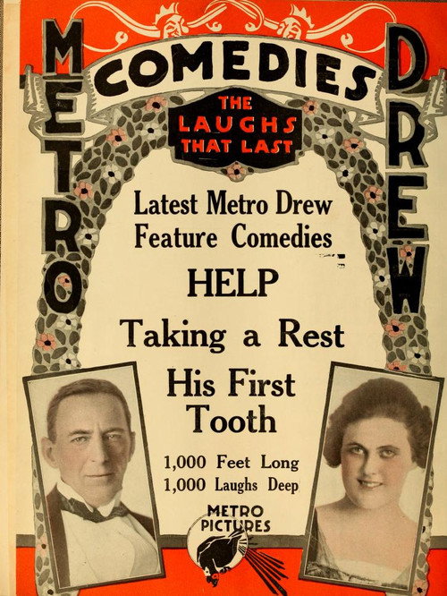 Movie poster for His First Tooth (1916)