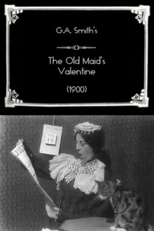 Movie poster for The Old Maid's Valentine (1900)