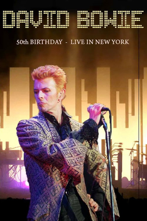 Movie poster for David Bowie & Friends: A Very Special Birthday Celebration (1997)