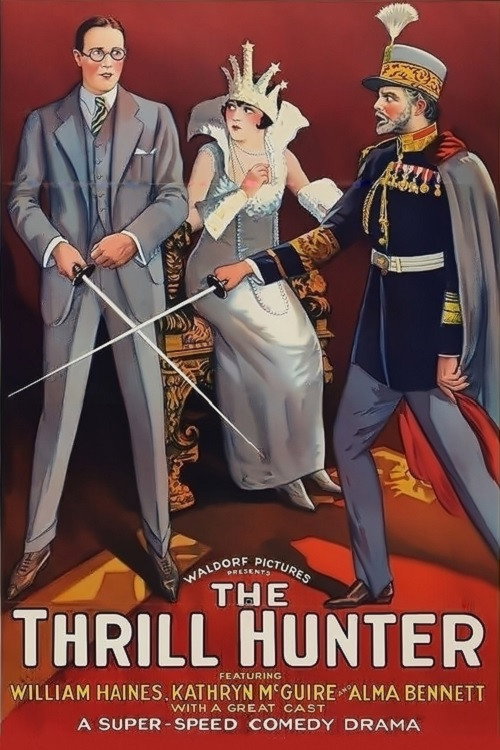Movie poster for The Thrill Hunter (1926)
