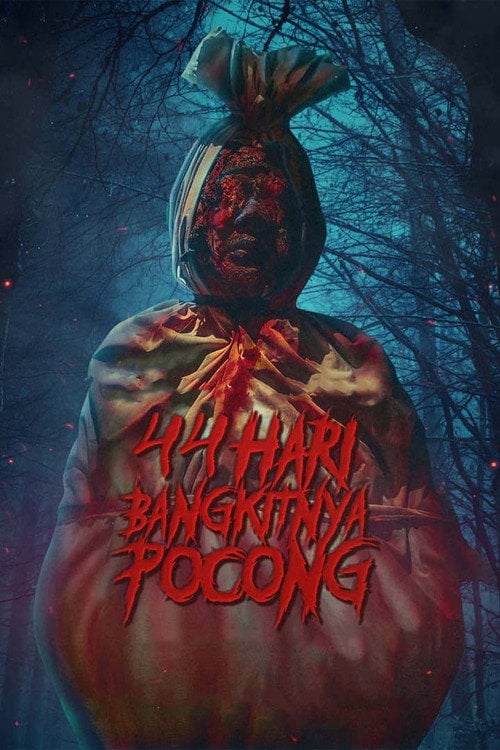 Movie poster for 44 Hari Bangkitnya Pocong (2021)