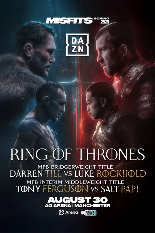 Movie poster for Darren Till vs. Luke Rockhold (2025)