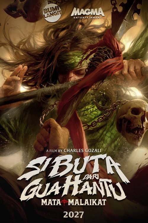 Movie poster for The Blind Warrior from the Phantom Cave: Angel Eyes