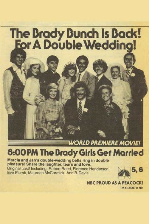 Movie poster for The Brady Girls Get Married (1981)