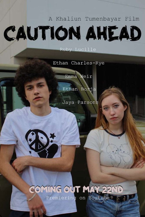 Movie poster for Caution Ahead (2022)