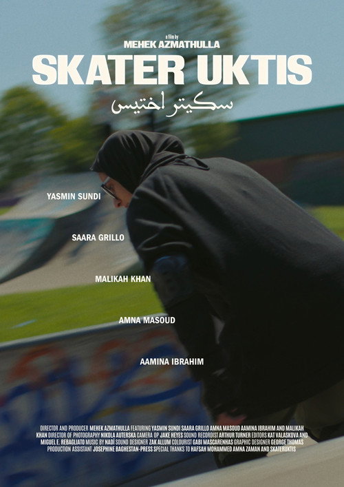 Movie poster for SKATER UKTIS (2025)