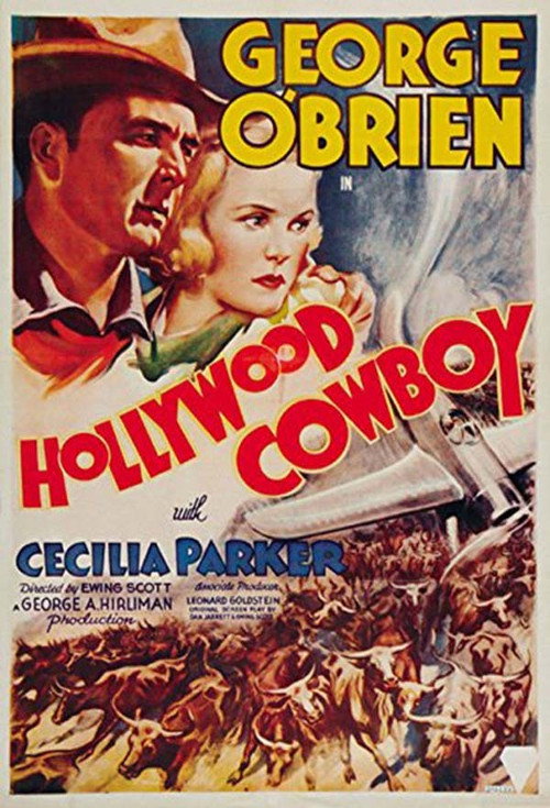 Movie poster for Hollywood Cowboy (1937)