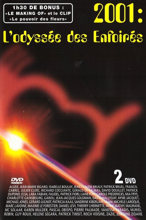 Movie poster for Les Enfoirés 2001 - L'odyssée des Enfoirés (2001)