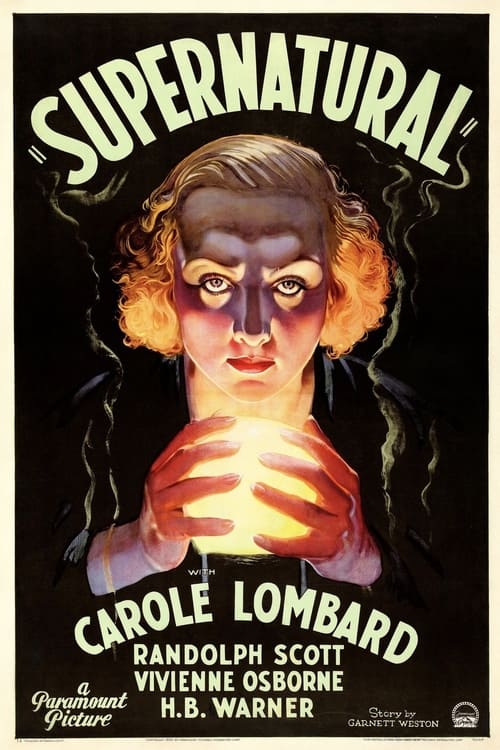 Movie poster for Supernatural (1933)