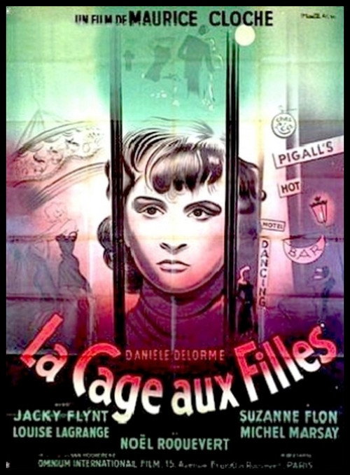 Movie poster for Cage of Girls (1949)