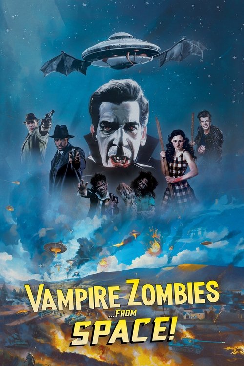 Movie poster for Vampire Zombies...from Space! (2026)