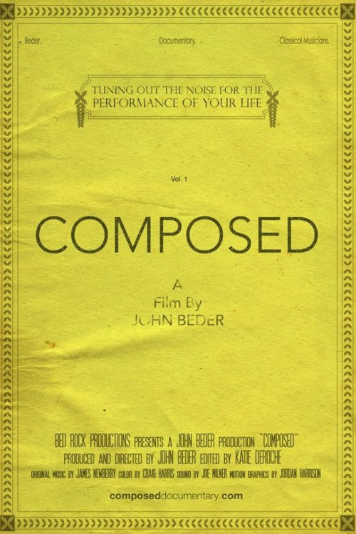 Movie poster for Composed (2017)