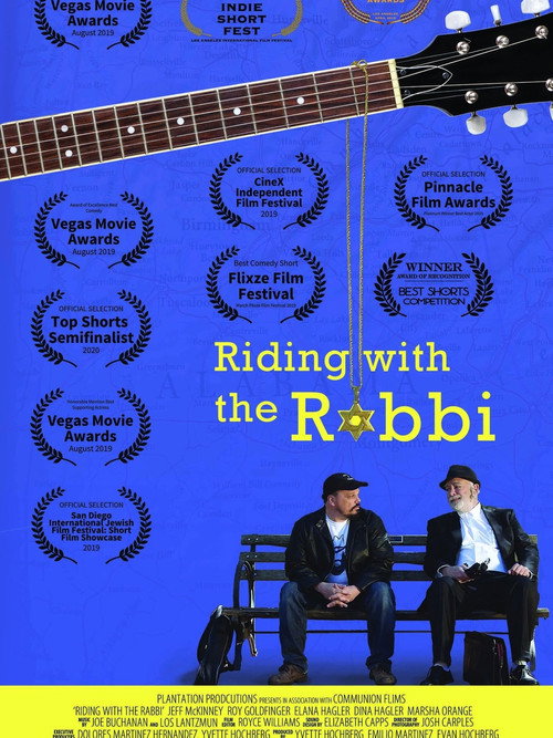 Movie poster for Riding with the Rabbi (2019)