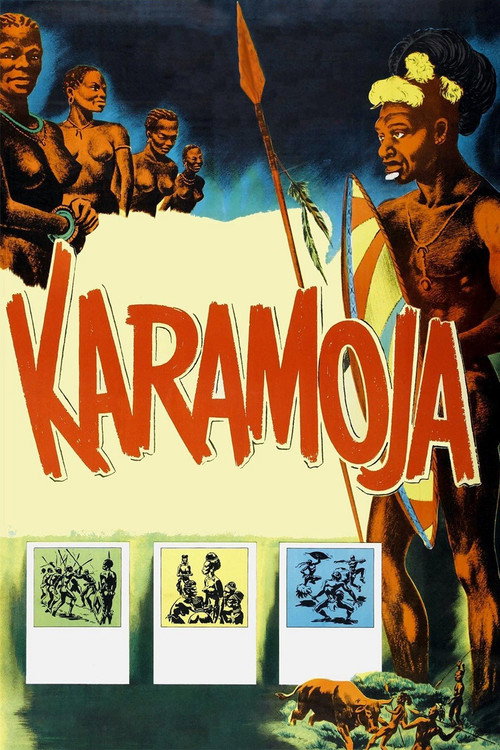 Movie poster for Karamoja (1954)