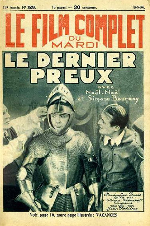 Movie poster for Le Dernier Preux (1933)