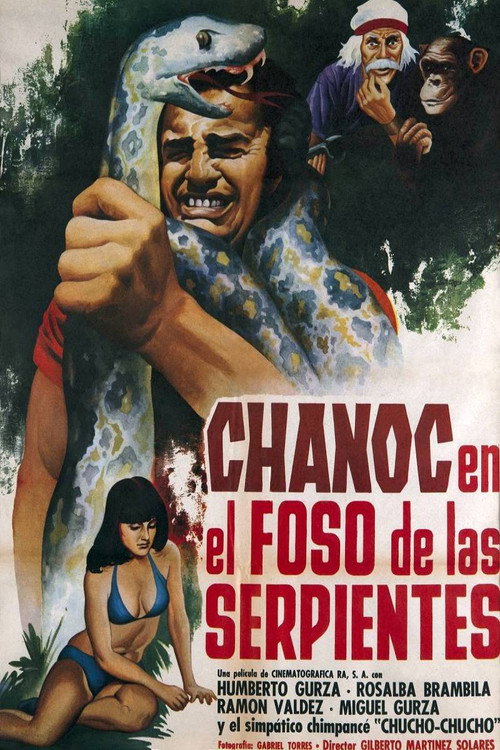 Movie poster for Chanoc en el foso de las serpientes (1975)