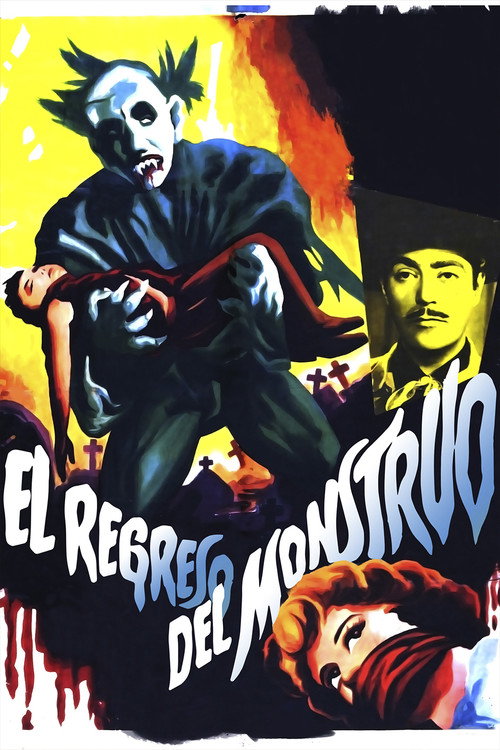 Movie poster for Return of the Monster (1958)