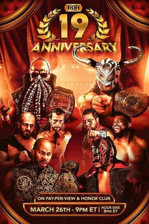 Movie poster for ROH: 19th Anniversary (2021)