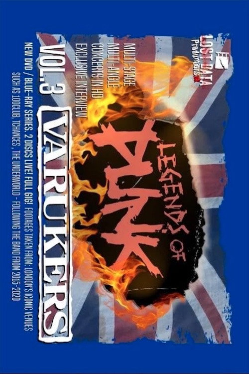 Movie poster for The Varukers - Legends of Punk Vol. 3 (2024)