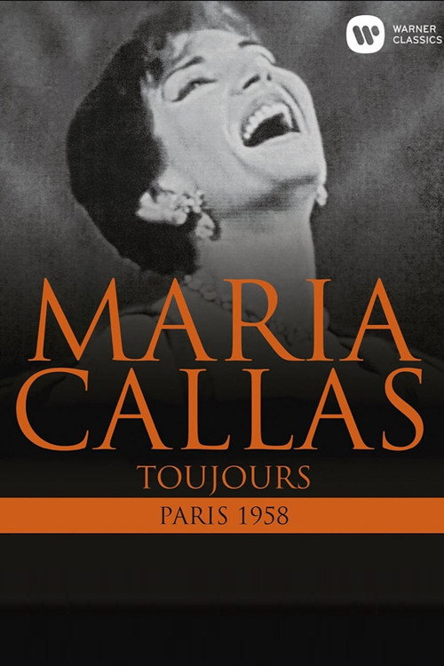 Movie poster for Maria Callas: Toujours (Paris 1958) (1958)