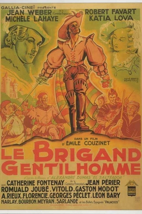 Movie poster for Le brigand gentilhomme (1943)