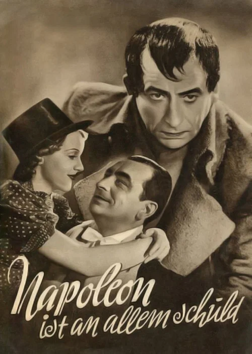 Movie poster for Napoleon Is to Blame for Everything (1938)
