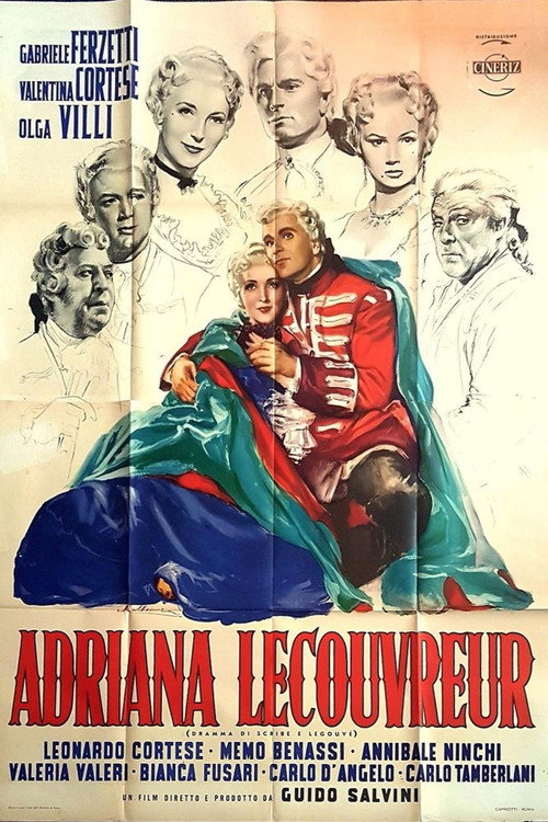 Movie poster for Adriana Lecouvreur (1955)