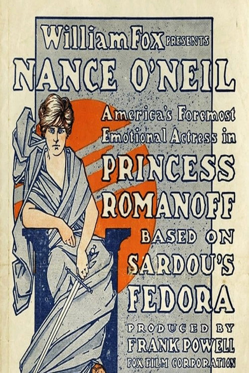 Movie poster for Princess Romanoff (1915)