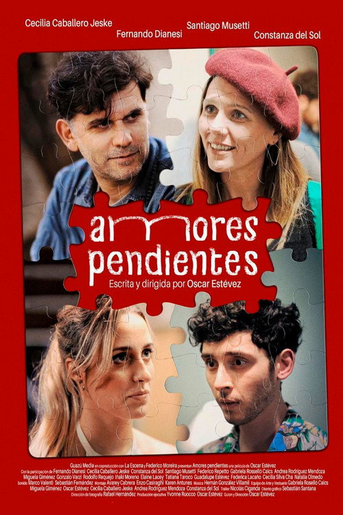 Movie poster for Amores pendientes (2023)