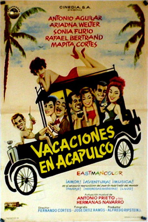 Movie poster for Vacaciones en Acapulco (1961)