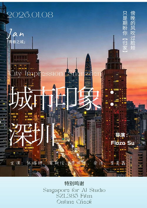 Movie poster for 城市印象：深圳 (2026)