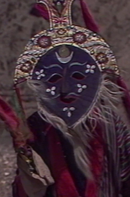 Movie poster for Blue Mask Offering (1988)