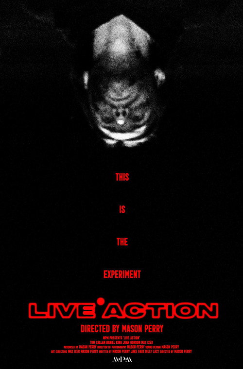 Movie poster for LIVE ACTION (2025)