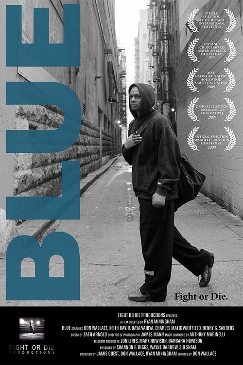 Movie poster for Blue (2009)