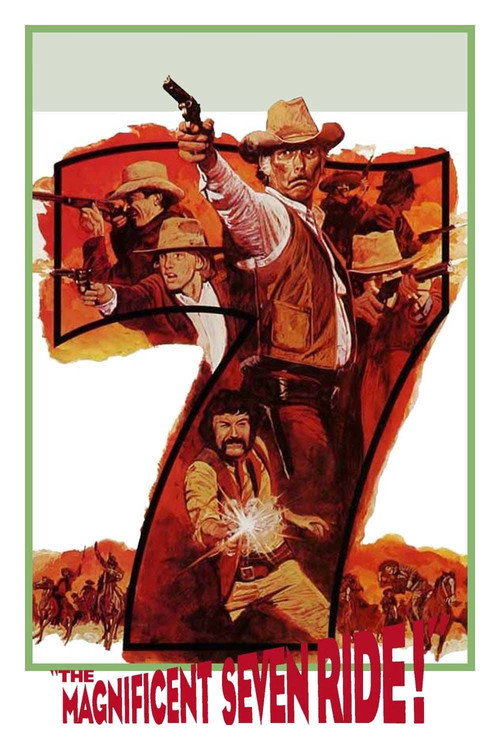 Movie poster for The Magnificent Seven Ride! (1972)