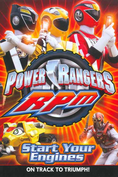 Movie poster for Power Rangers RPM: Start Your Engines (2009)