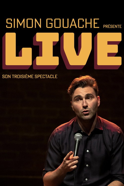 Movie poster for Simon Gouache: LIVE (2025)