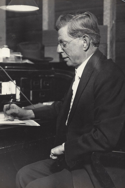 Photo of Frank E. Woods, Writing