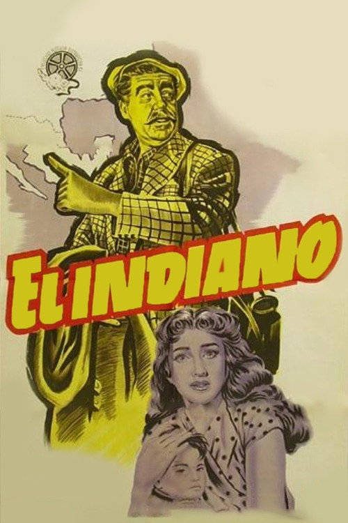 Movie poster for El indiano (1955)