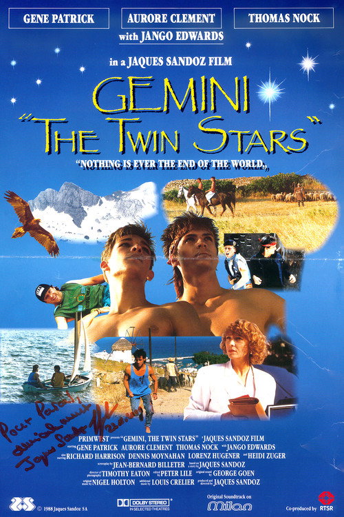 Movie poster for Gemini: The Twin Stars (1988)