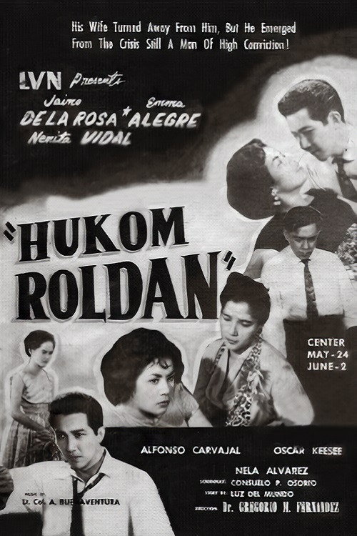 Movie poster for Hukom Roldan (1957)