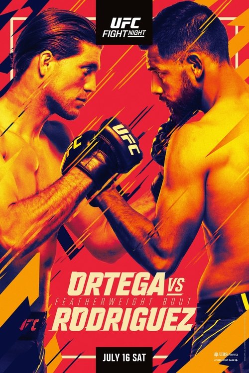 Movie poster for UFC on ABC 3: Ortega vs. Rodríguez (2022)