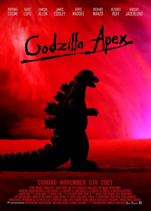 Movie poster for Godzilla Apex (2021)