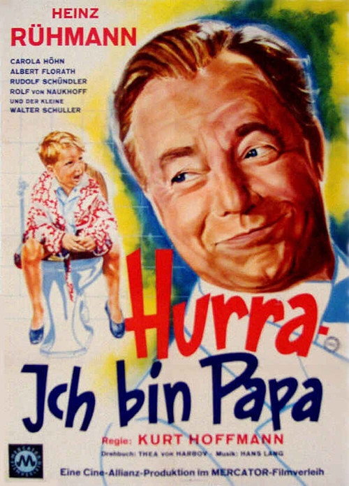Movie poster for Hurra, ich bin Papa (1939)