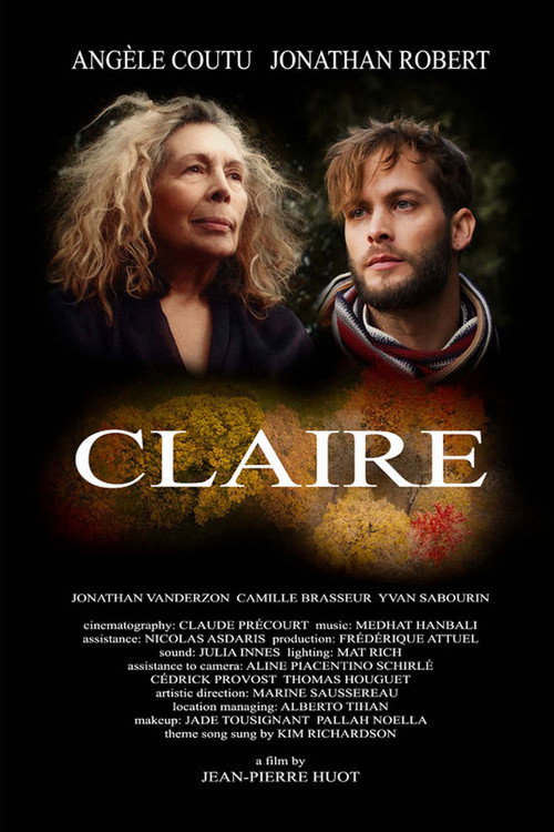 Movie poster for Claire (2022)