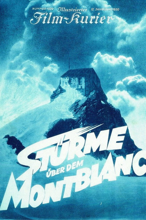 Movie poster for Storm Over Mont Blanc (1930)