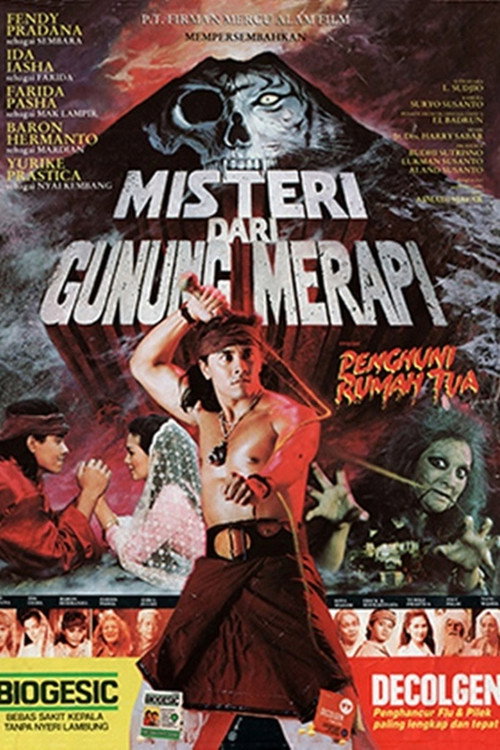 Movie poster for Mystery of Mount Merapi: The Old House's Inhabitants (1989)