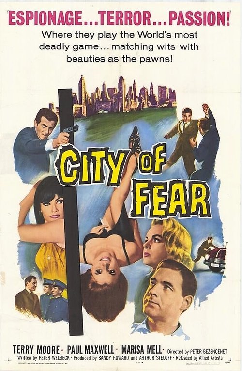 Movie poster for City of Fear (1965)