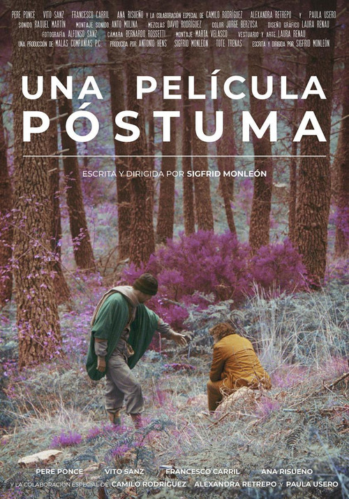 Movie poster for Una película póstuma (2022)